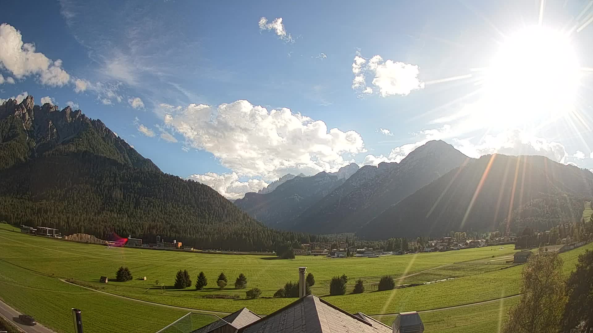 Webcam Toblach Dolomitas – Vista desde el Hotel Rosengarten