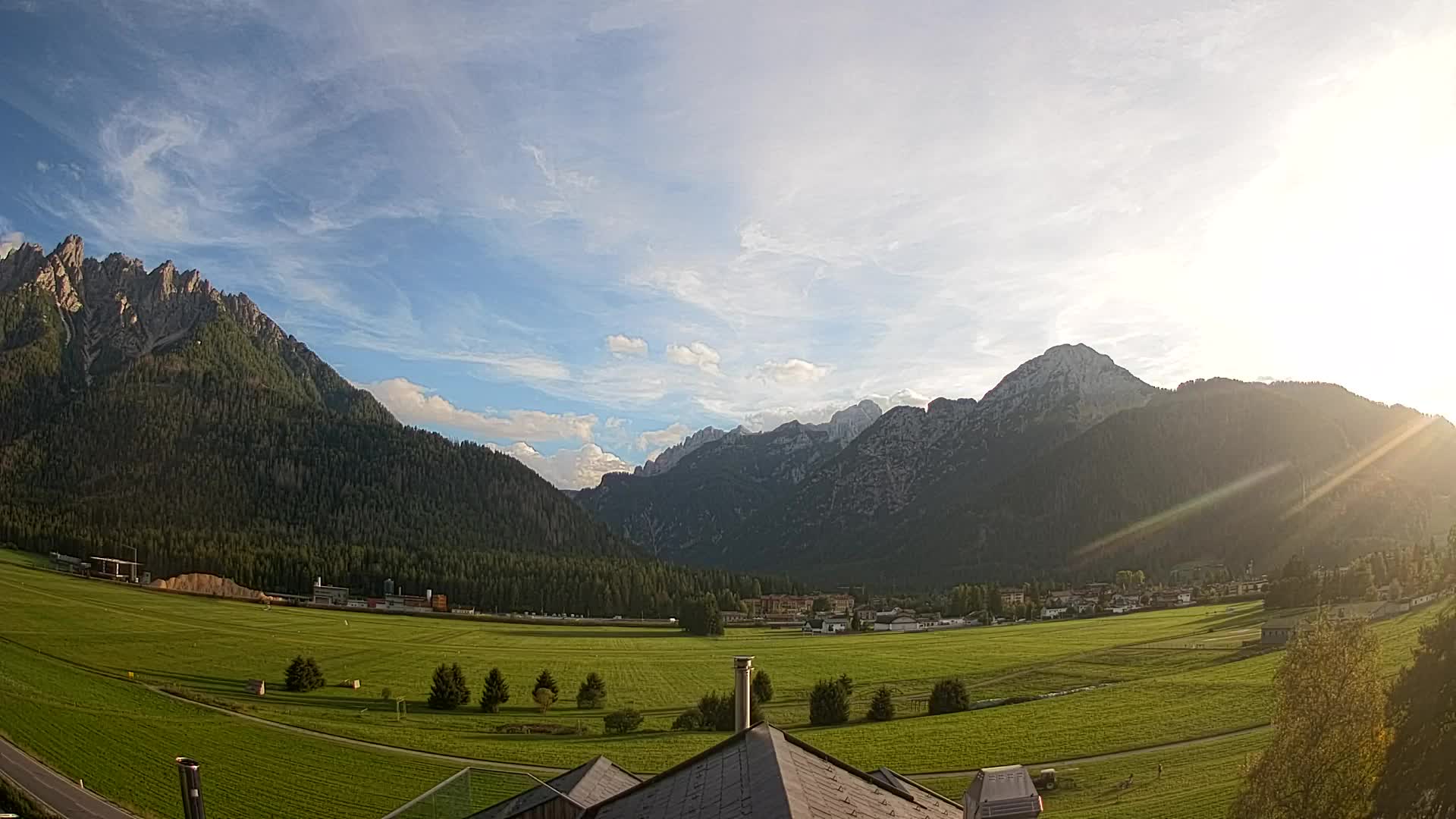 Webcam Dobbiaco Dolomiti – Vista dall’Hotel Rosengarten