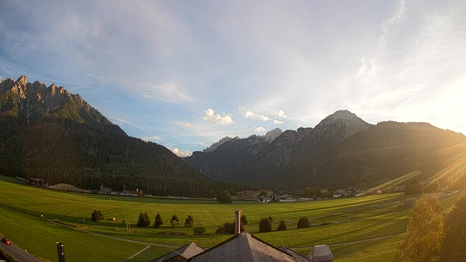 Webcam Toblach Dolomiten – Blick vom Hotel Rosengarten
