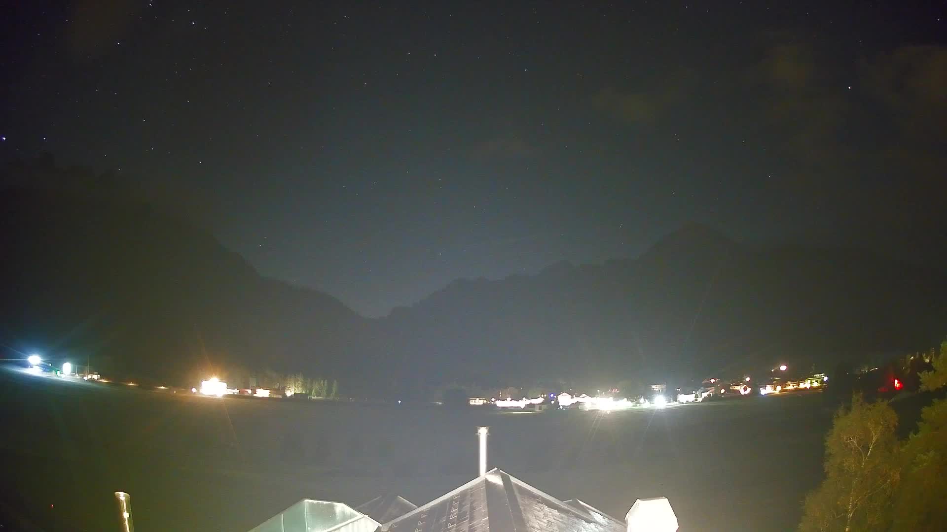 Web kamera Toblach Dolomiti – Pogled s Hotela Rosengarten
