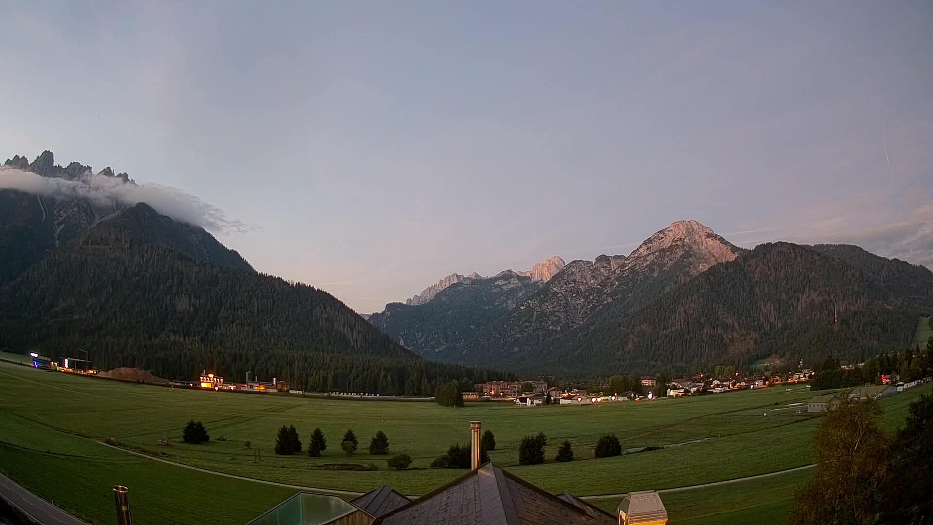 Webcam Toblach Dolomiten – Blick vom Hotel Rosengarten