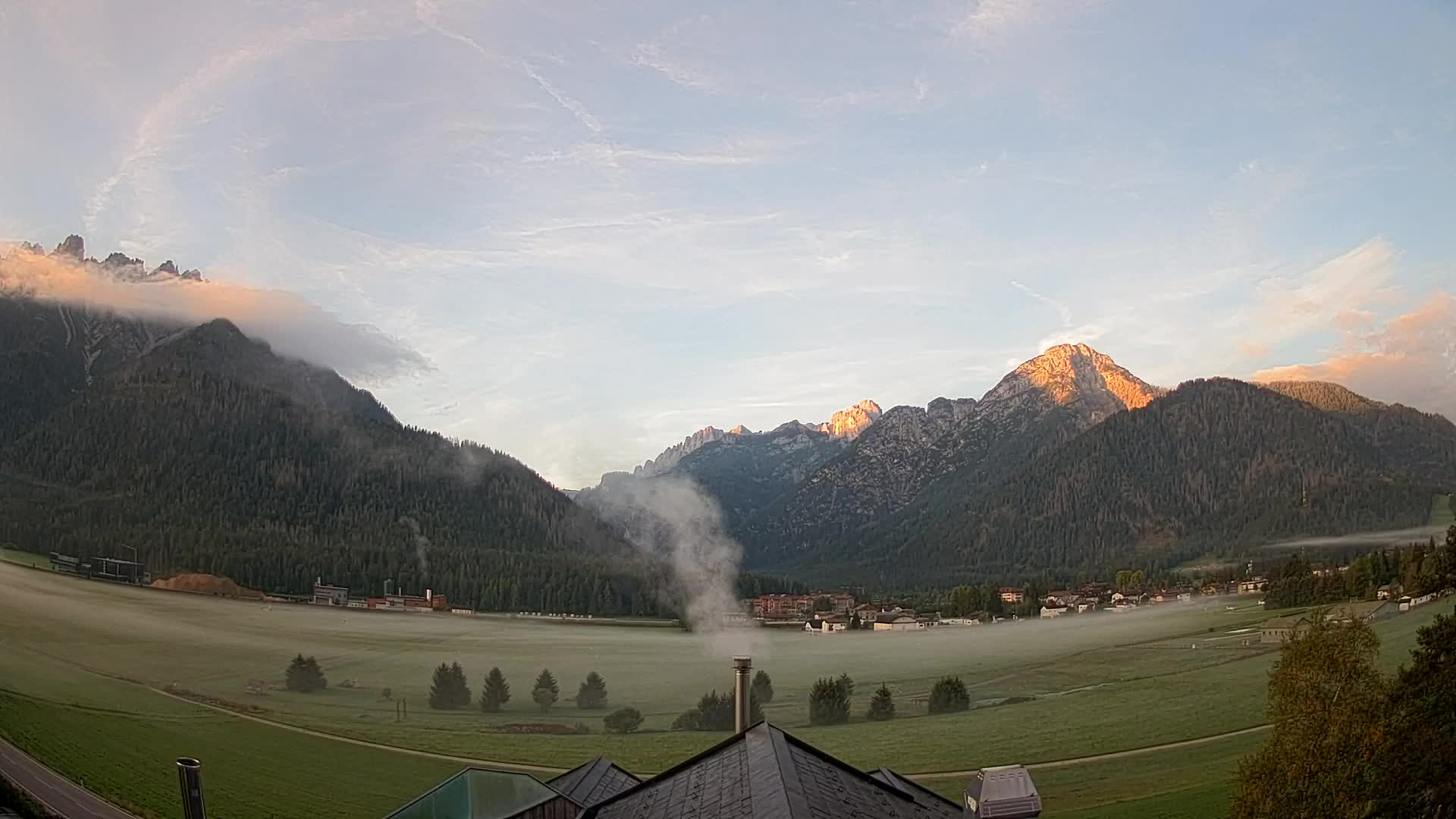 Webcam Toblach Dolomiten – Blick vom Hotel Rosengarten