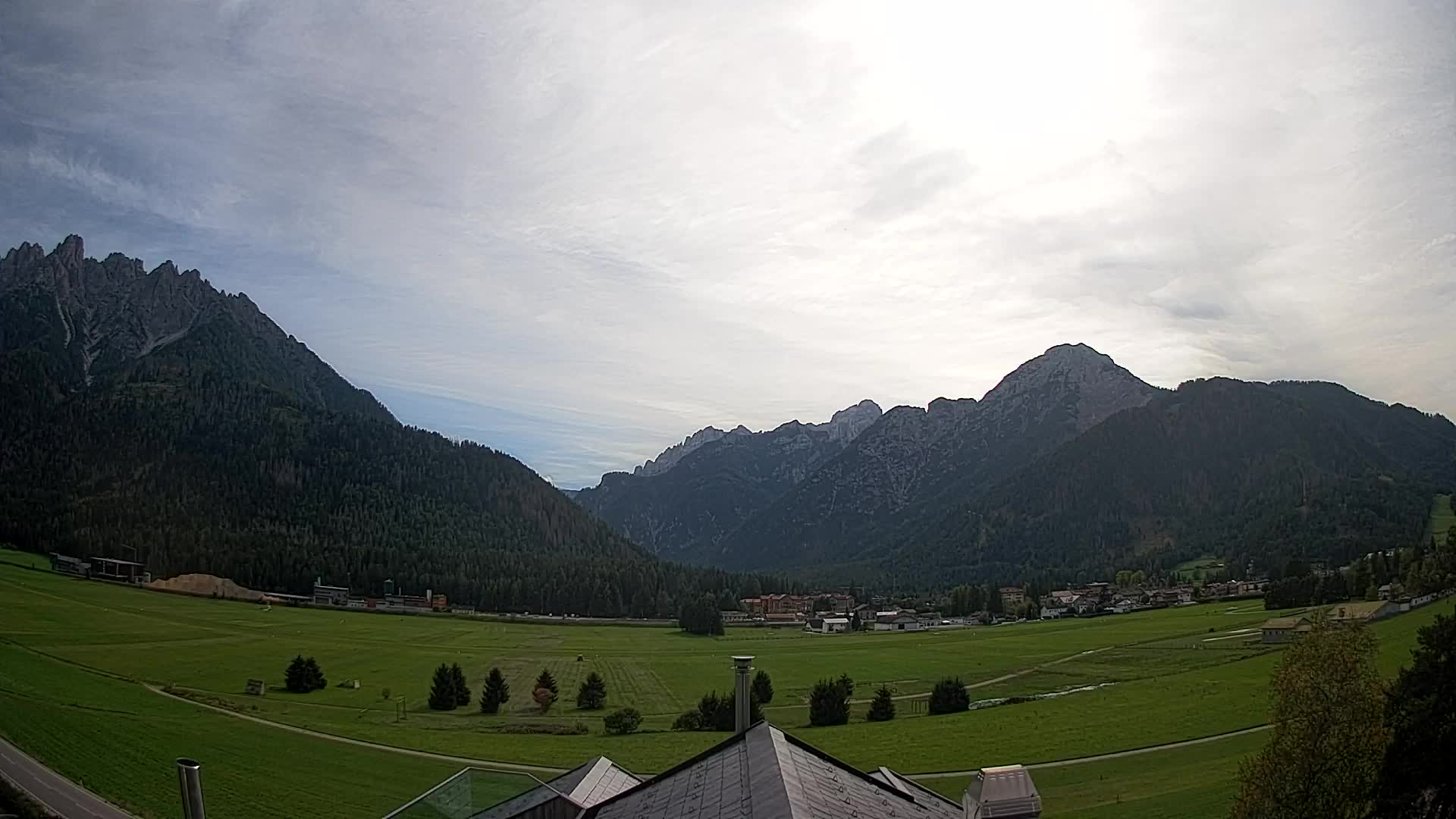 Webcam Dobbiaco Dolomiti – Vista dall’Hotel Rosengarten