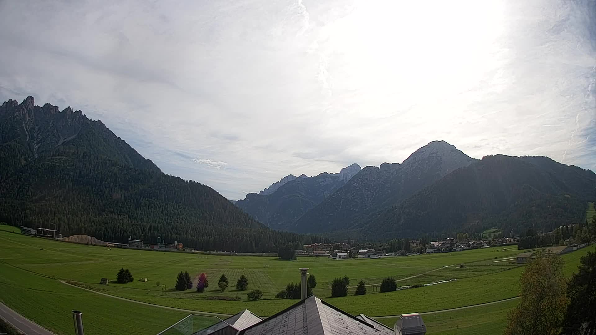 Webcam Toblach Dolomiten – Blick vom Hotel Rosengarten
