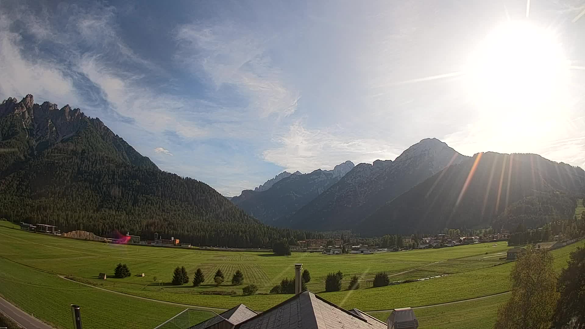 Webcam Toblach Dolomitas – Vista desde el Hotel Rosengarten