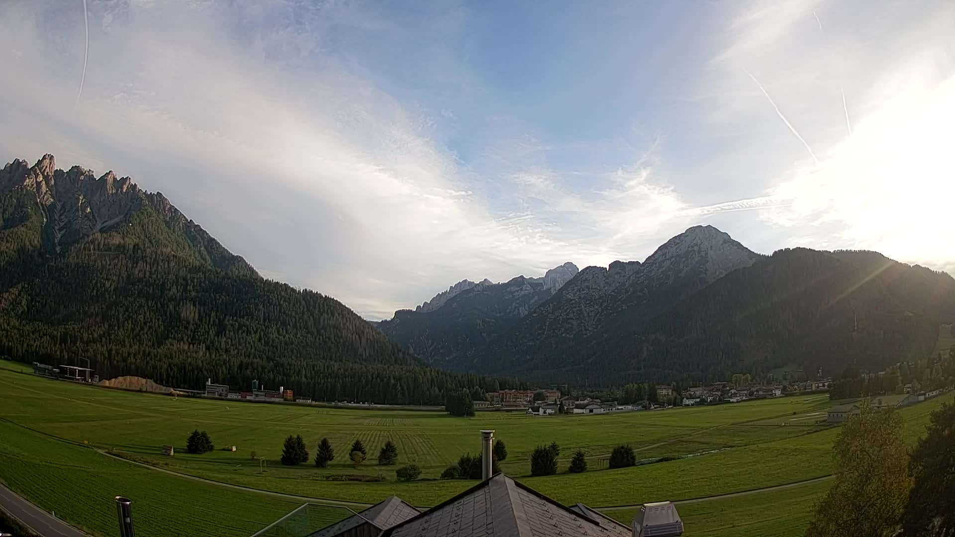 Webcam Toblach Dolomiten – Blick vom Hotel Rosengarten