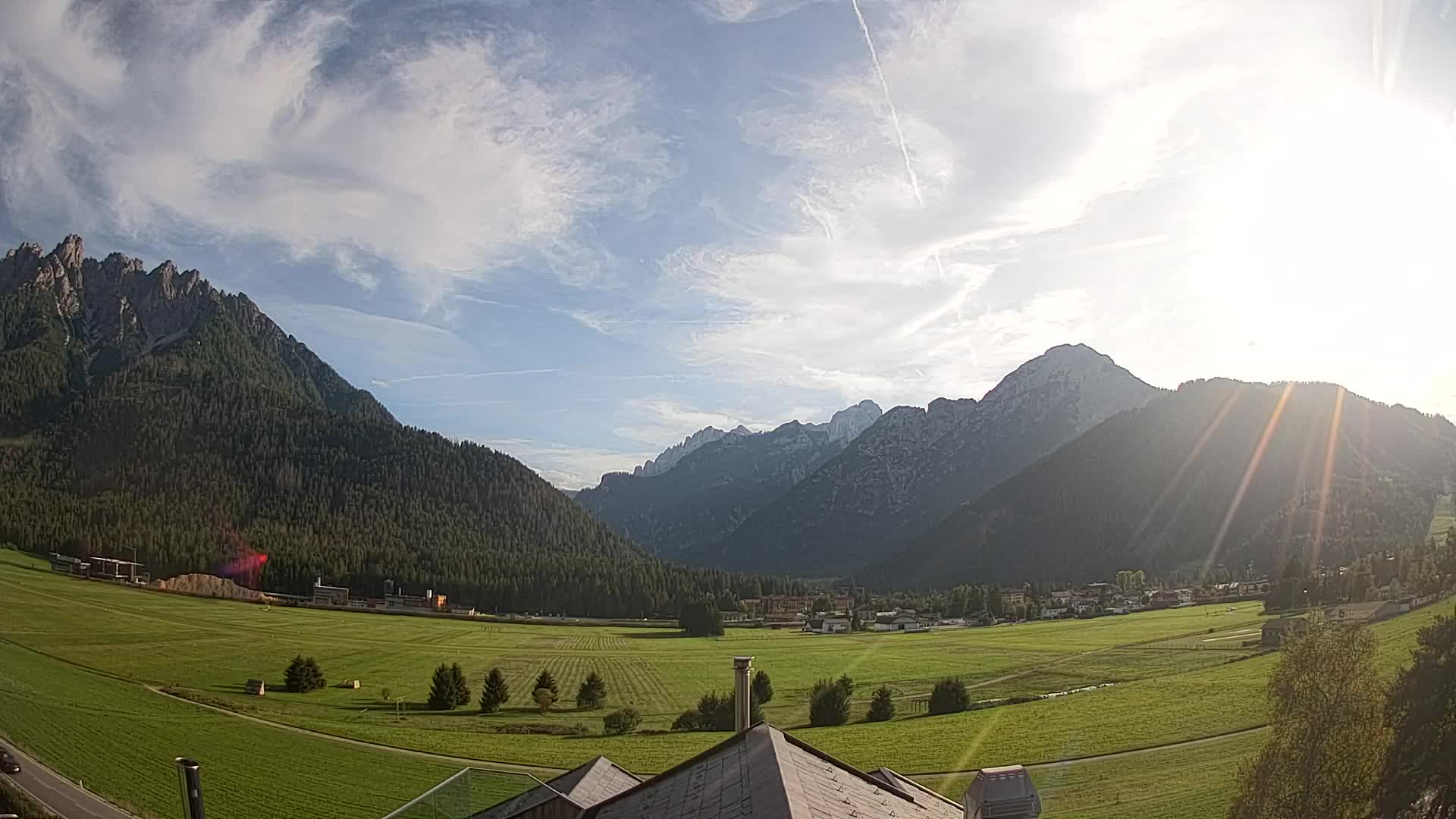 Webcam Toblach Dolomiten – Blick vom Hotel Rosengarten