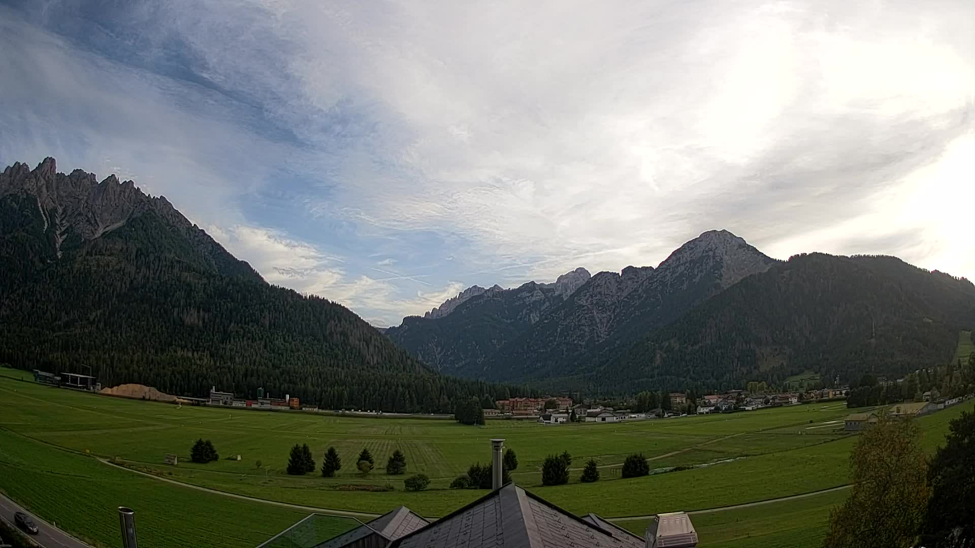 Webcam Toblach Dolomiten – Blick vom Hotel Rosengarten
