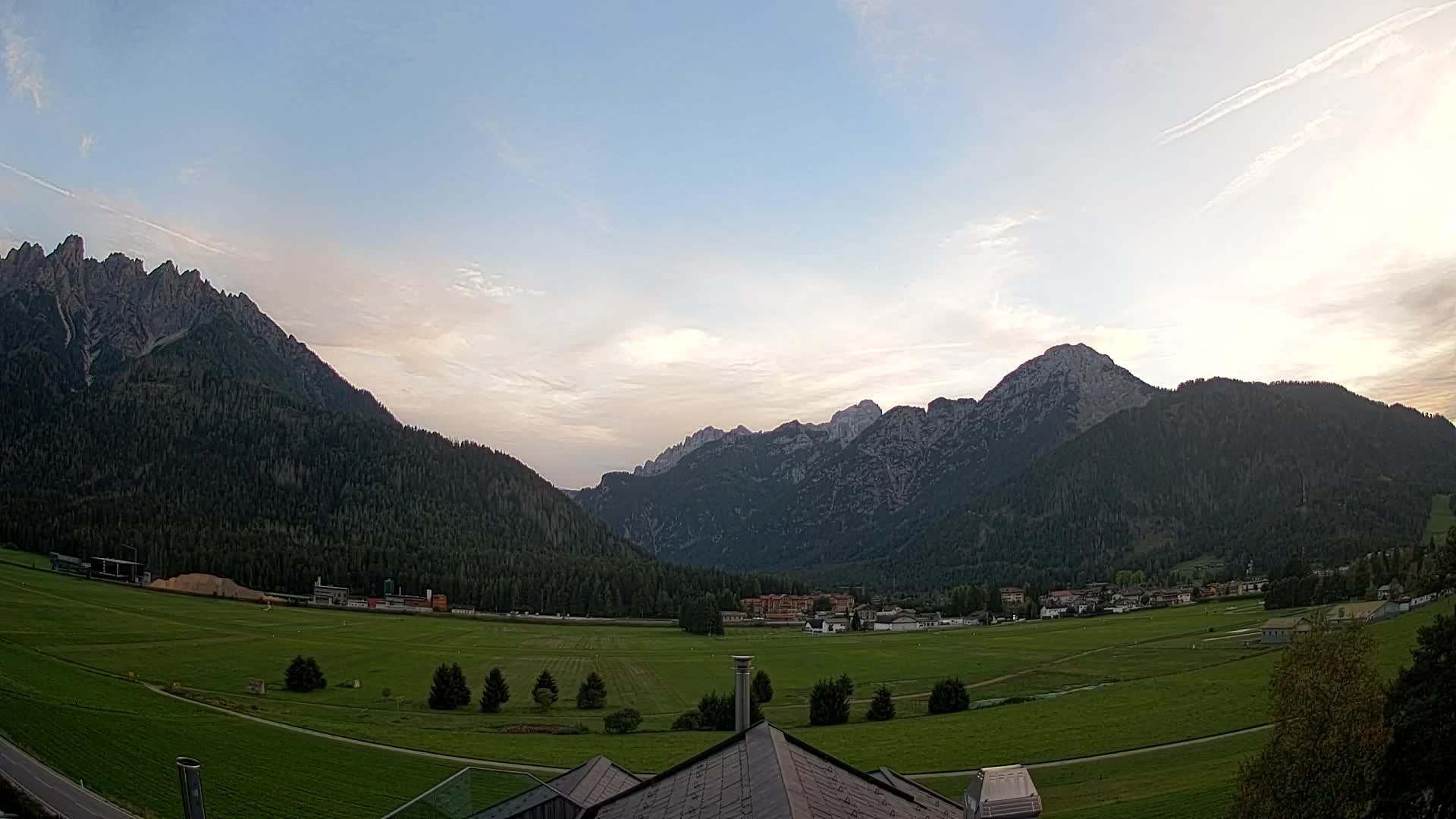 Webcam Toblach Dolomiten – Blick vom Hotel Rosengarten