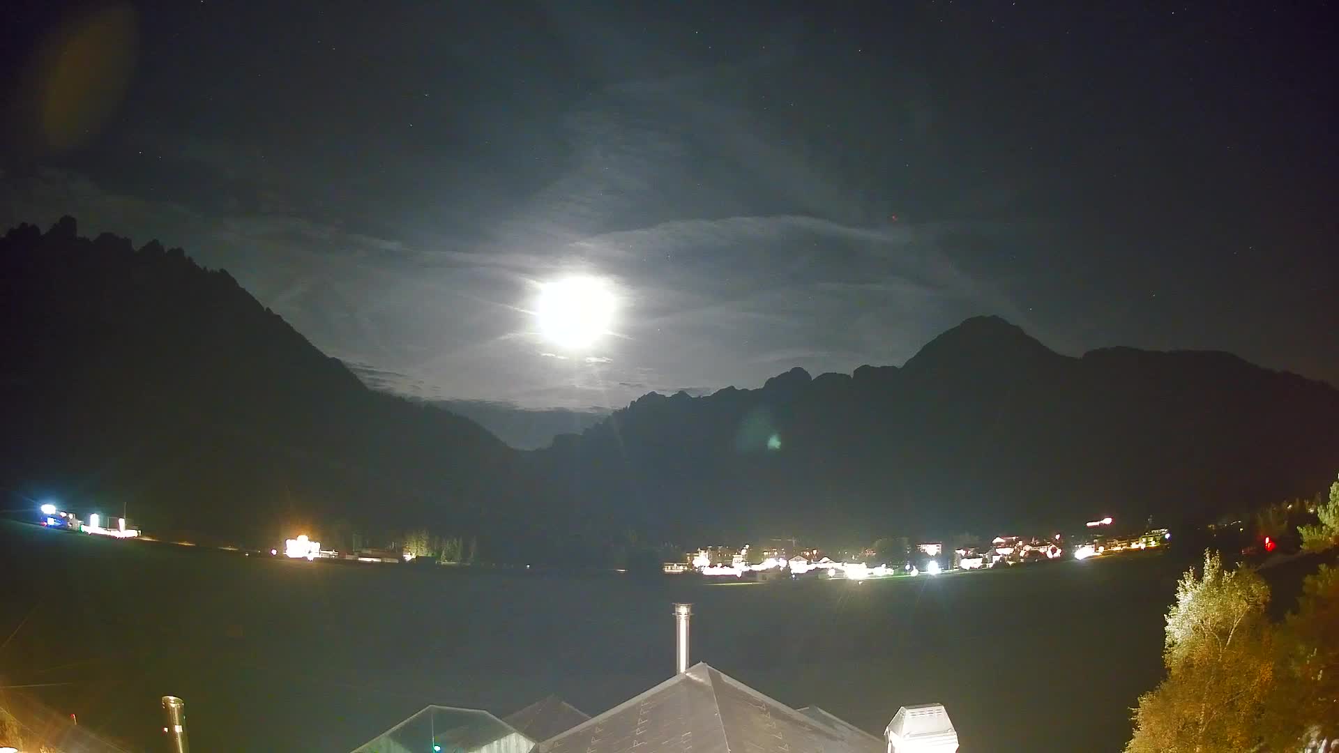 Webcam Toblach Dolomites – View from Hotel Rosengarten