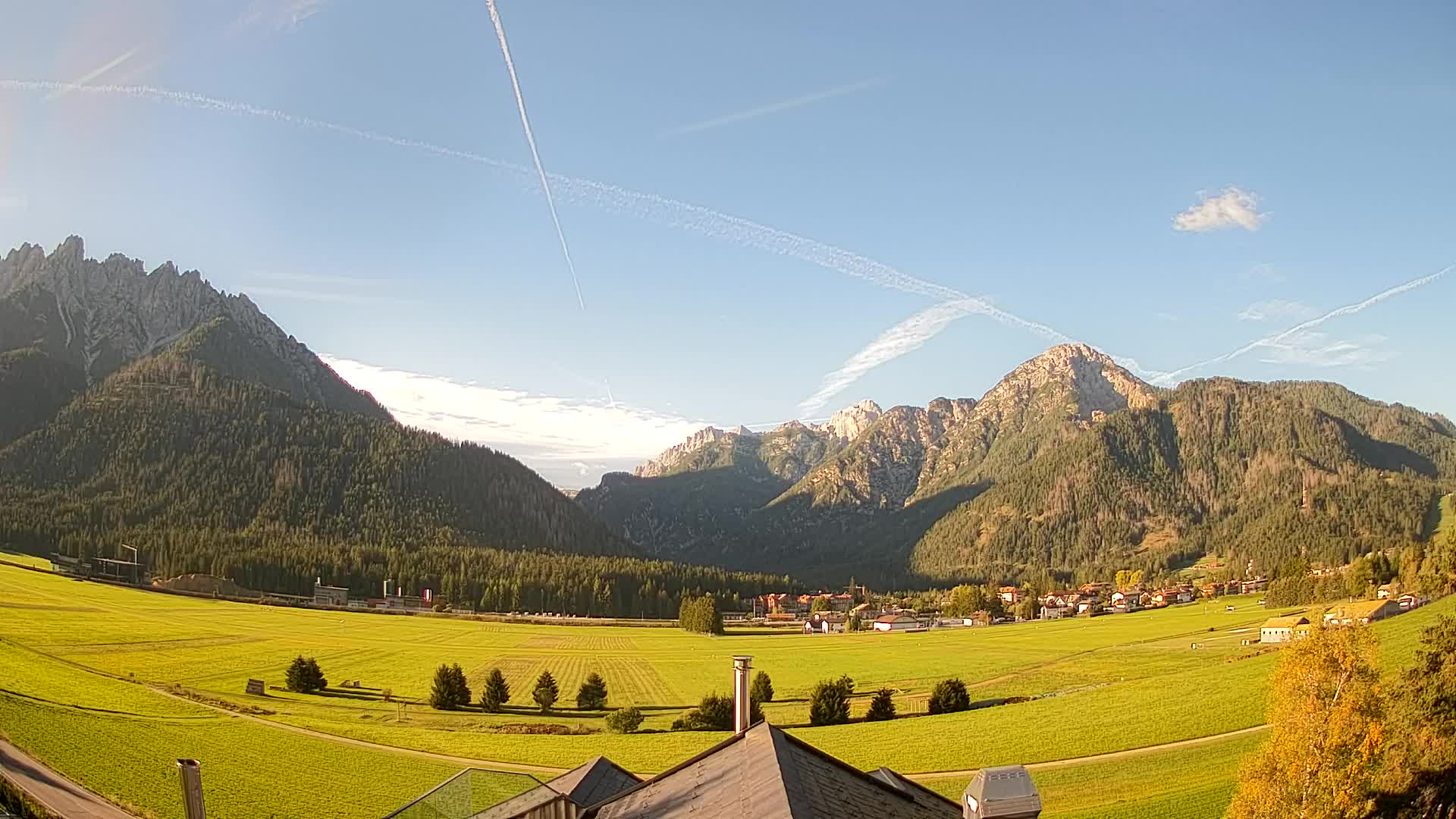Webcam Toblach Dolomiten – Blick vom Hotel Rosengarten