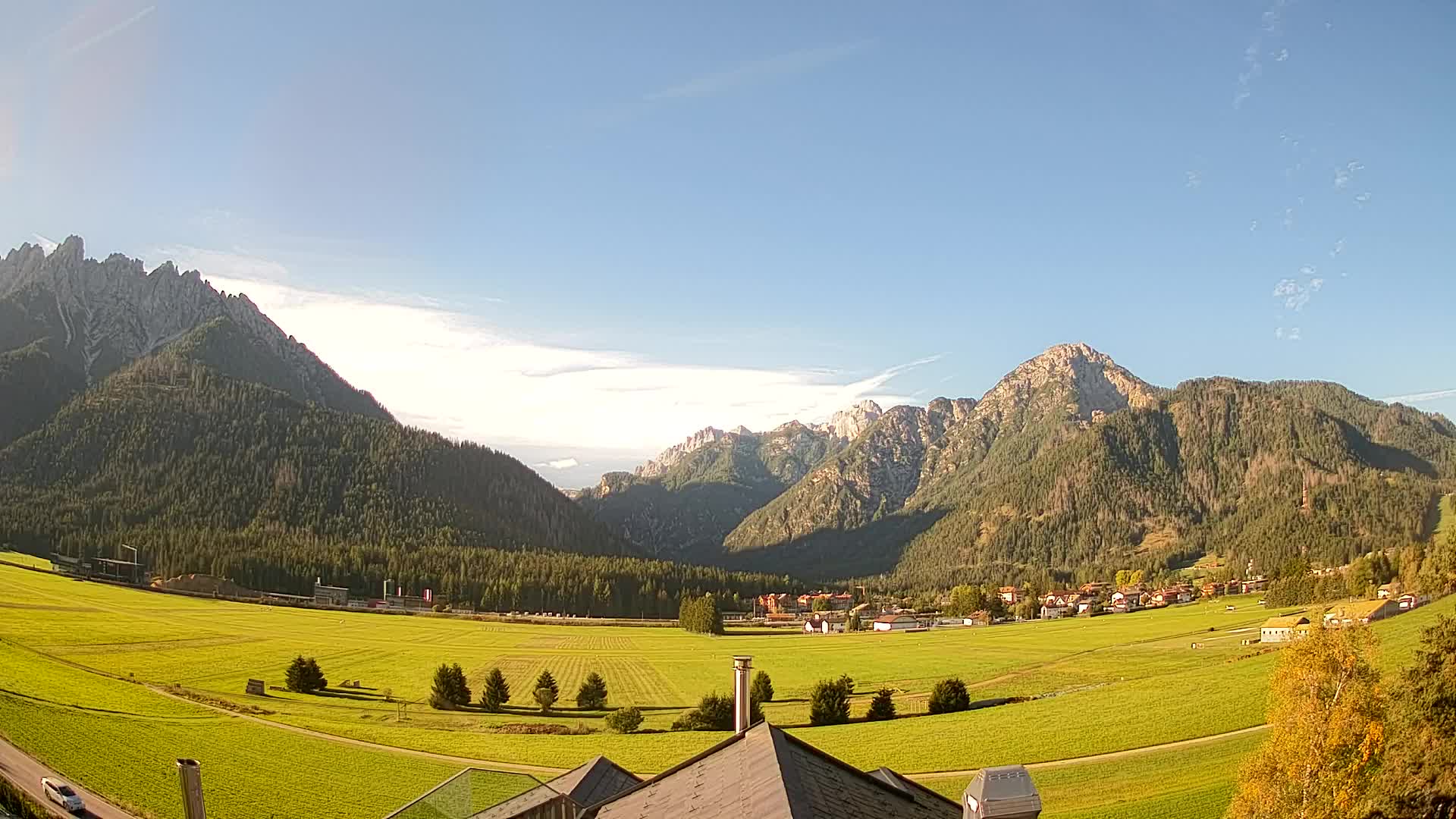 Webcam Toblach Dolomitas – Vista desde el Hotel Rosengarten