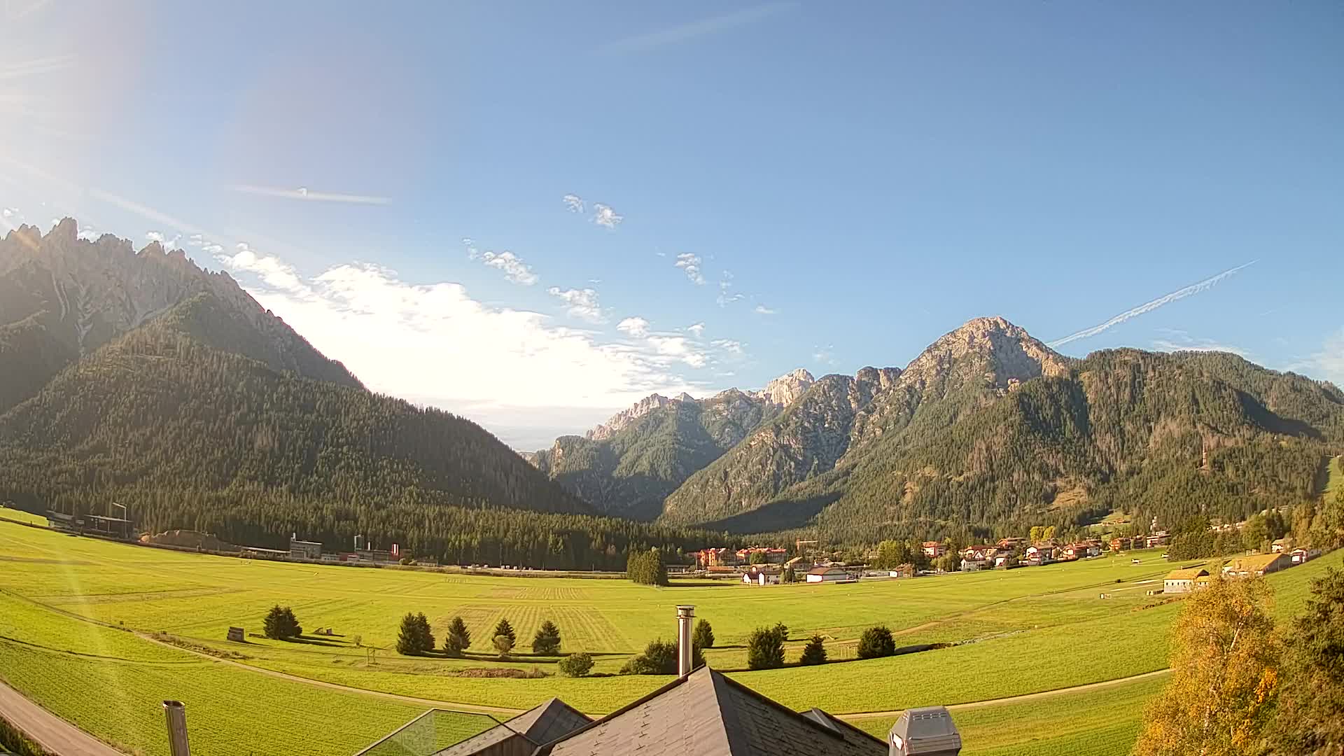 Webcam Toblach Dolomitas – Vista desde el Hotel Rosengarten