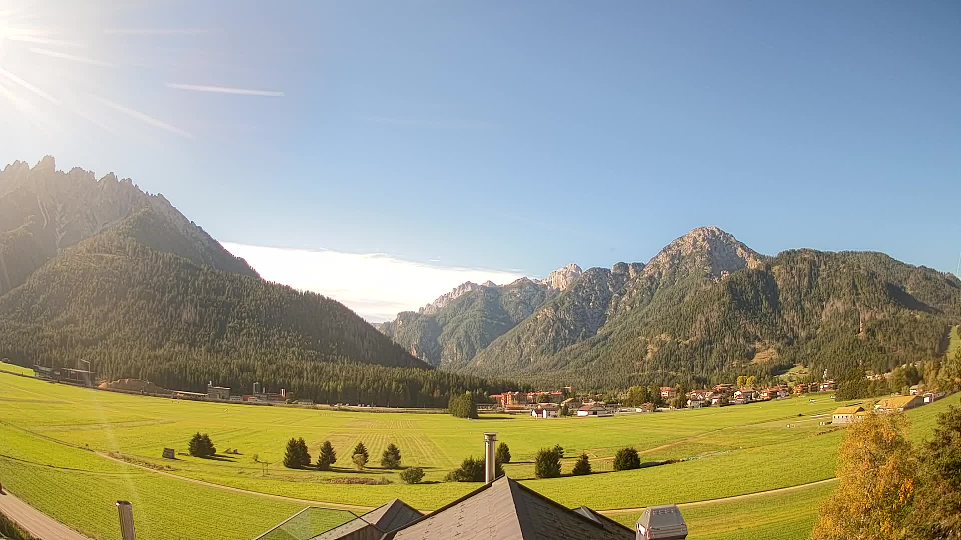 Webcam Toblach Dolomiten – Blick vom Hotel Rosengarten
