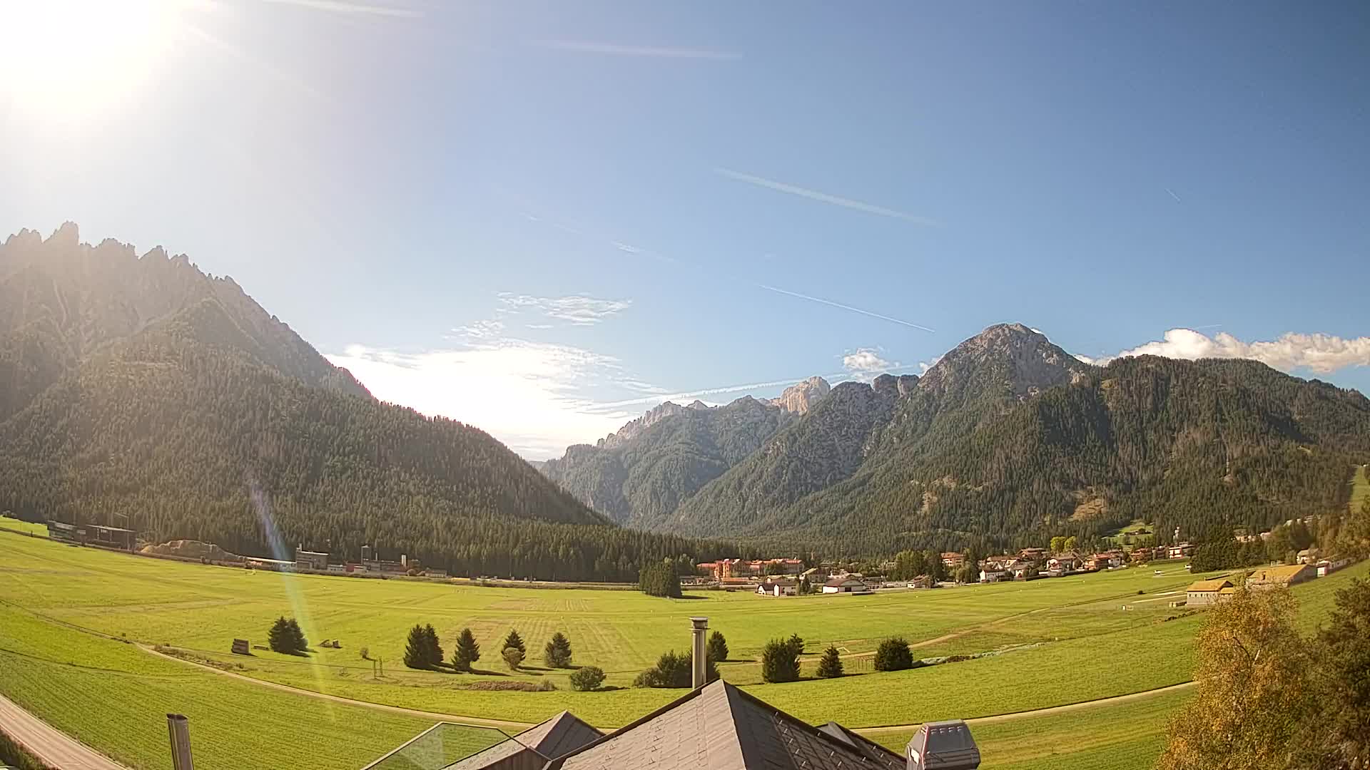 Webcam Toblach Dolomites – Vue depuis l’Hôtel Rosengarten