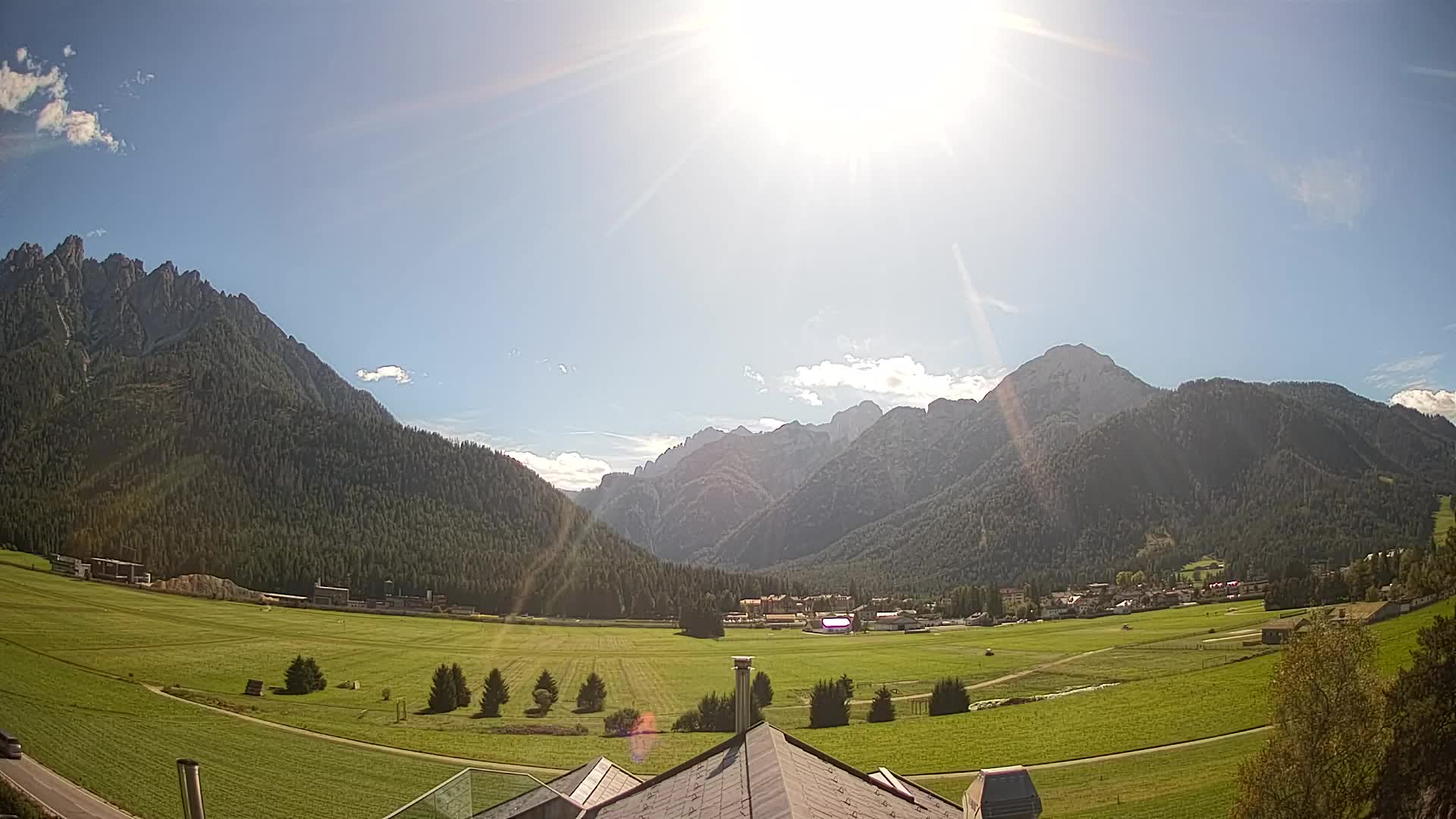 Webcam Toblach Dolomiten – Blick vom Hotel Rosengarten