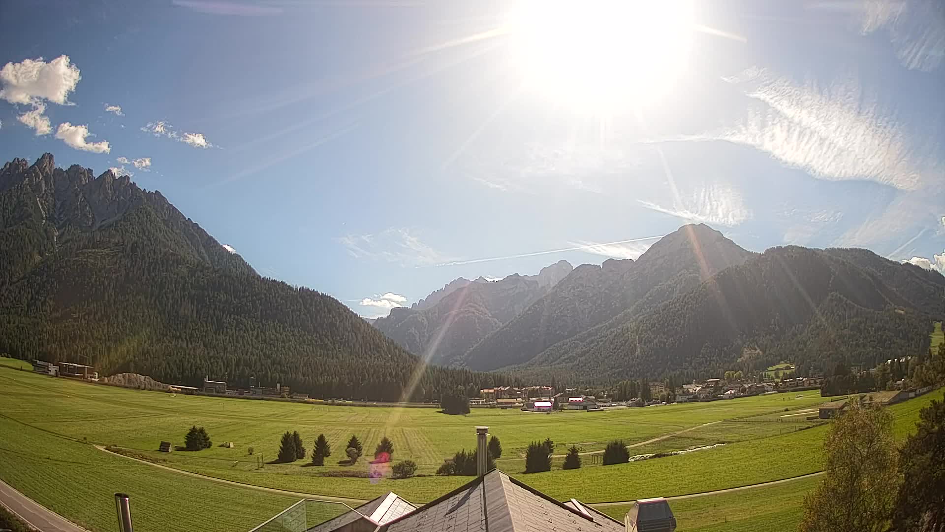Webcam Toblach Dolomiten – Blick vom Hotel Rosengarten