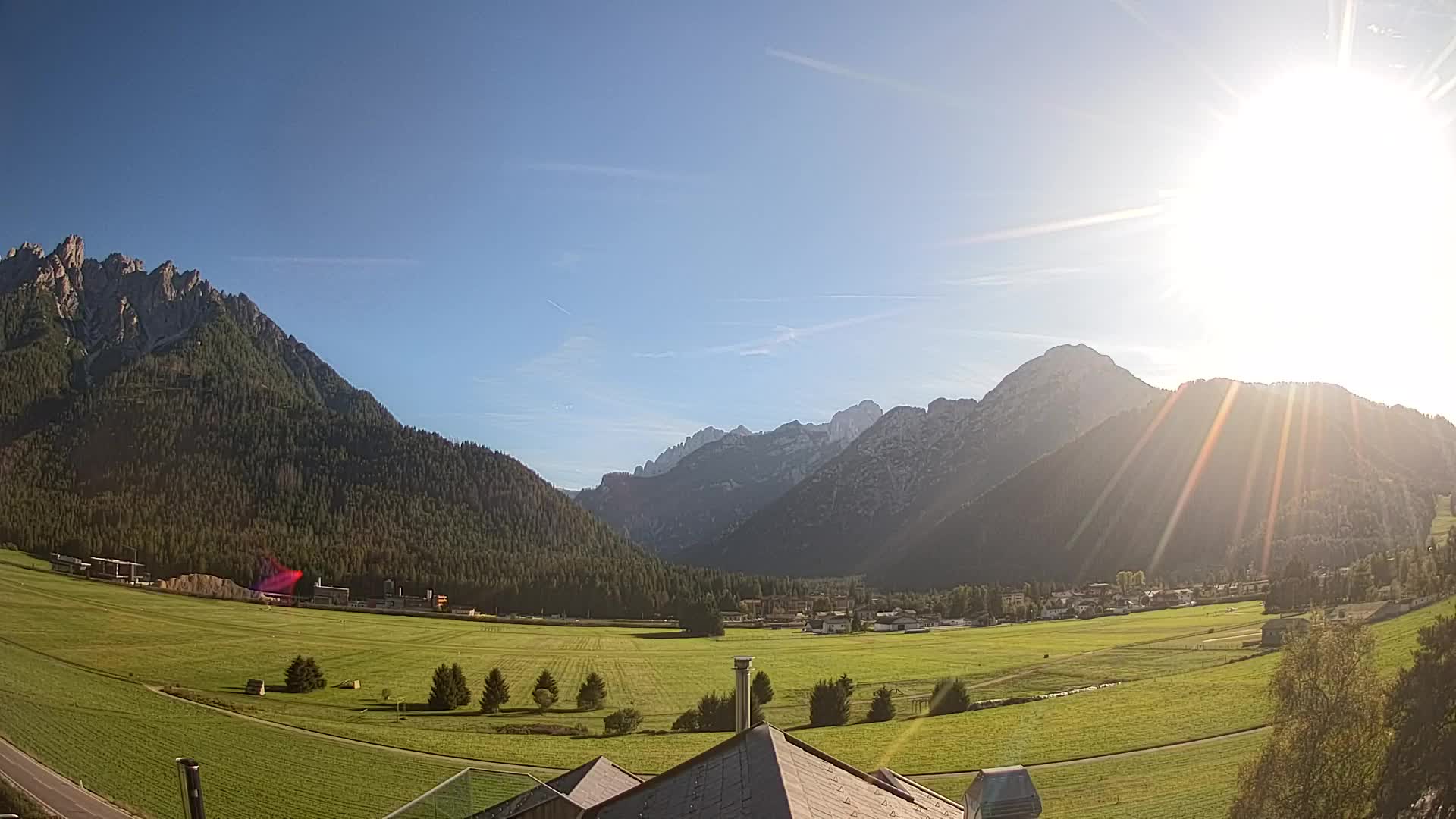 Webcam Toblach Dolomiten – Blick vom Hotel Rosengarten