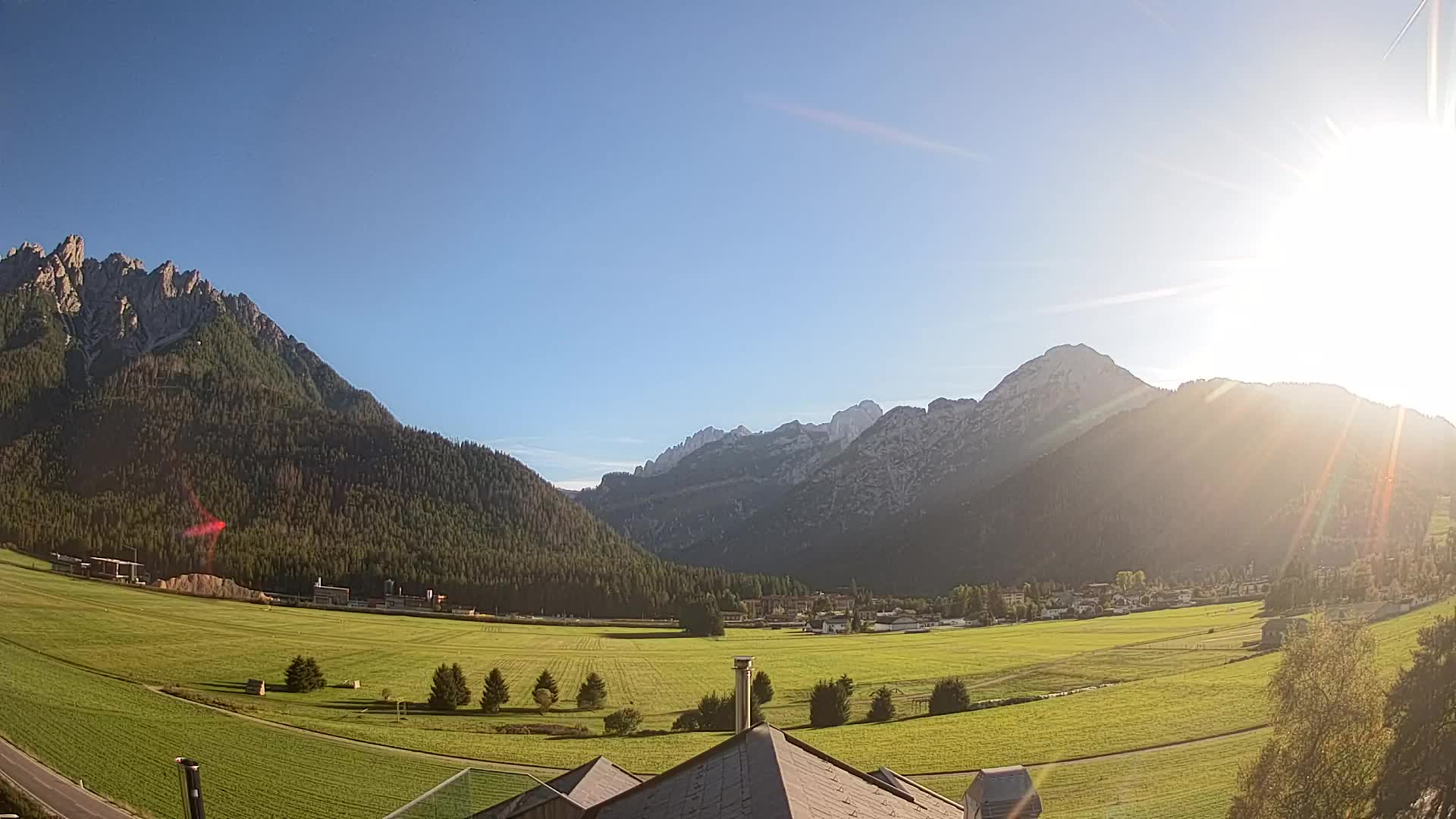 Webcam Toblach Dolomiten – Blick vom Hotel Rosengarten