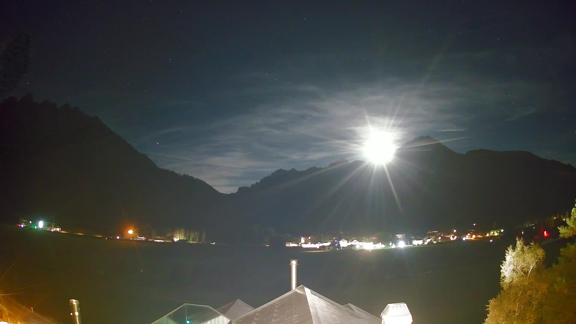 Webcam Toblach Dolomites – View from Hotel Rosengarten