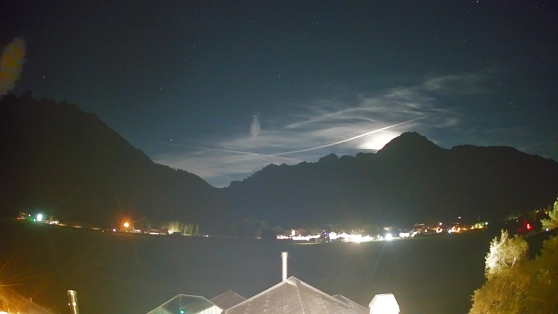Webcam Toblach Dolomites – View from Hotel Rosengarten