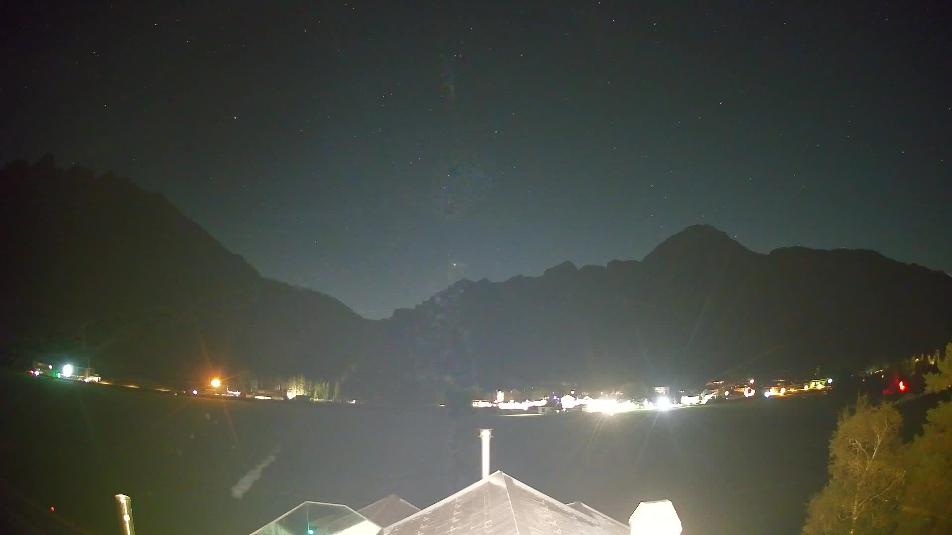 Web kamera Toblach Dolomiti – Pogled s Hotela Rosengarten