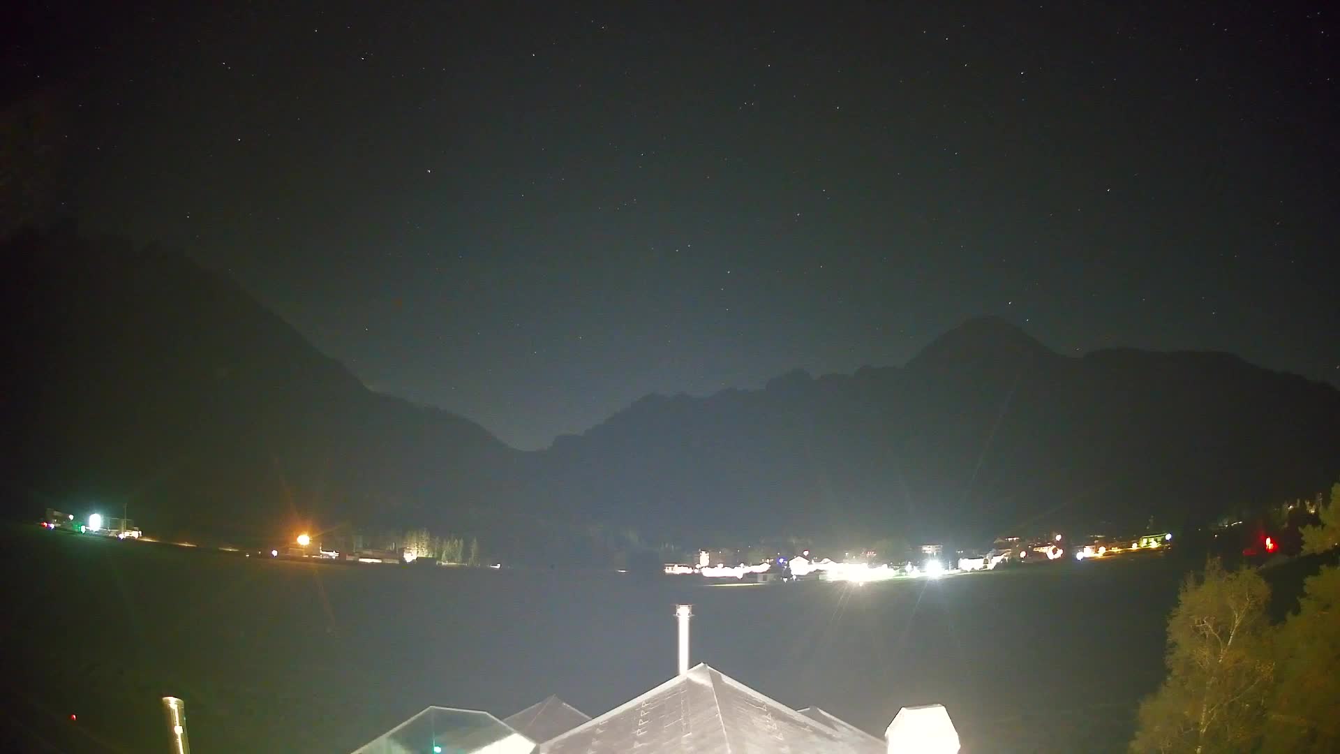 Webcam Toblach Dolomites – View from Hotel Rosengarten