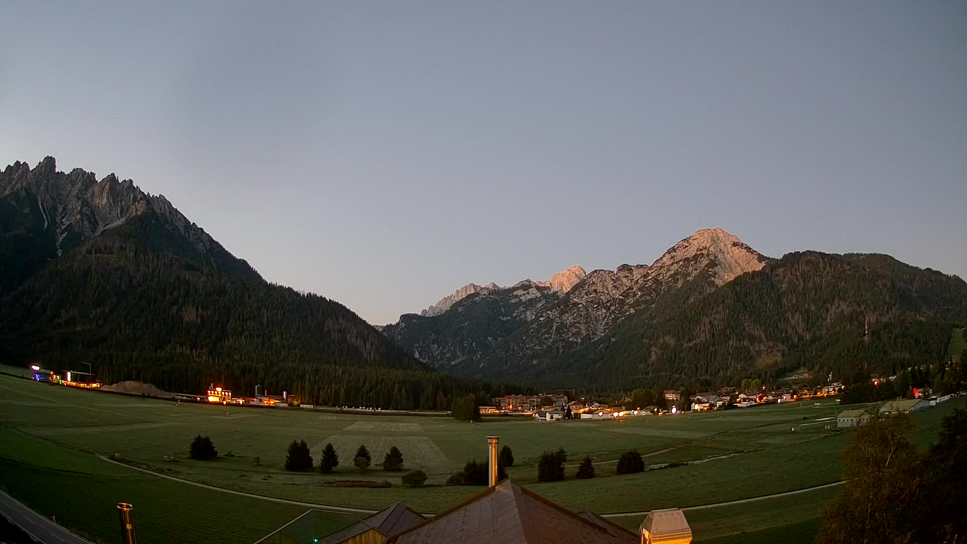 Webcam Toblach Dolomiten – Blick vom Hotel Rosengarten