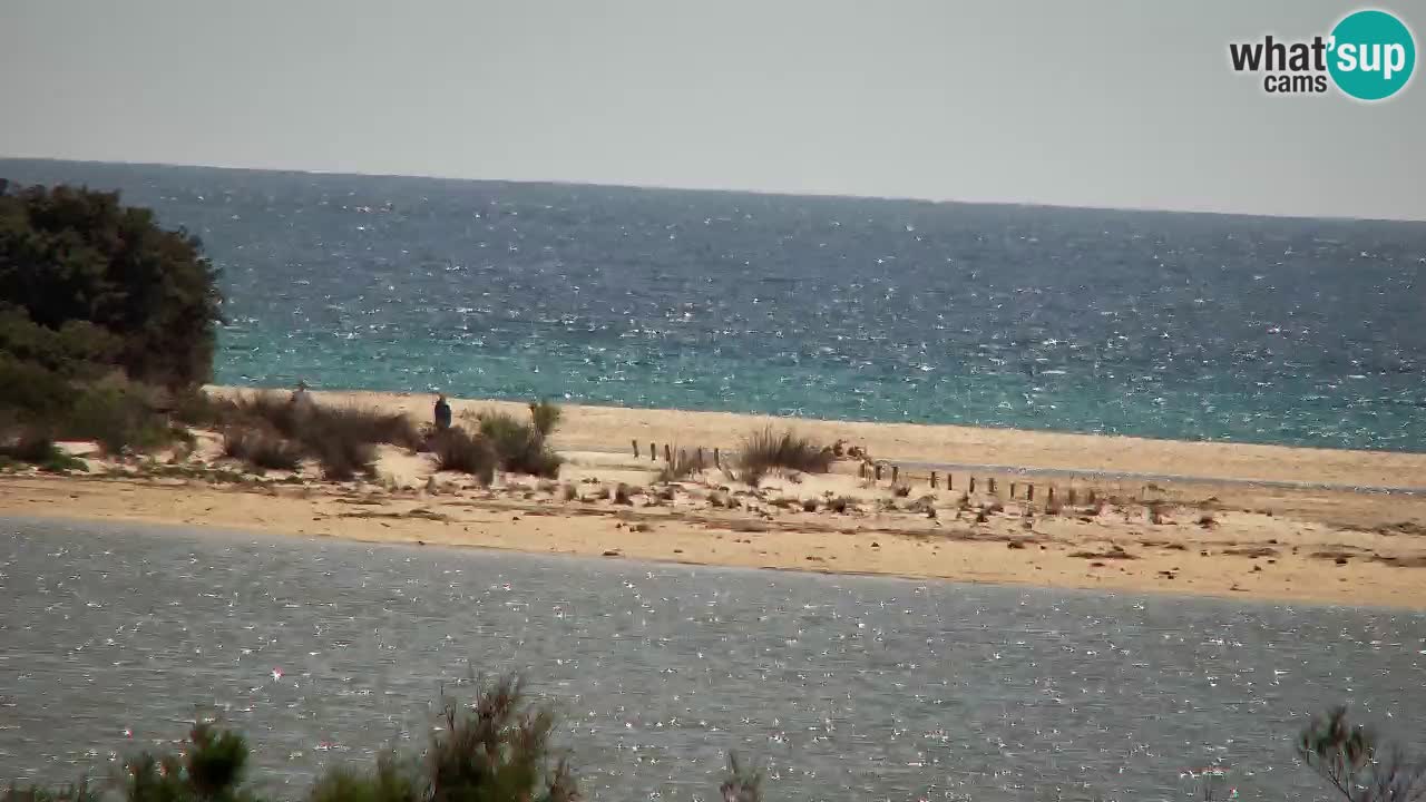 Webcam Chia – Spiaggia Su Giudeu in diretta