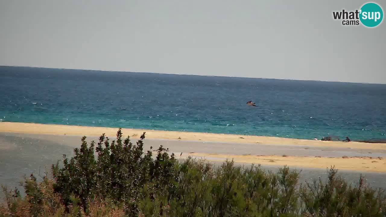 Spletna kamera Chia – Pogled v živo na plažo Su Giudeu