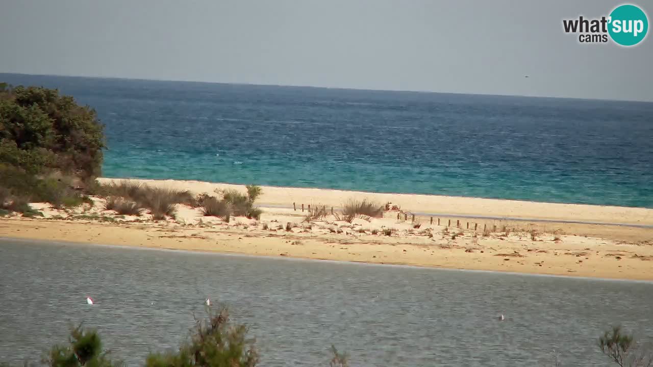 Webcam Chia – Vista en directo de la playa Su Giudeu