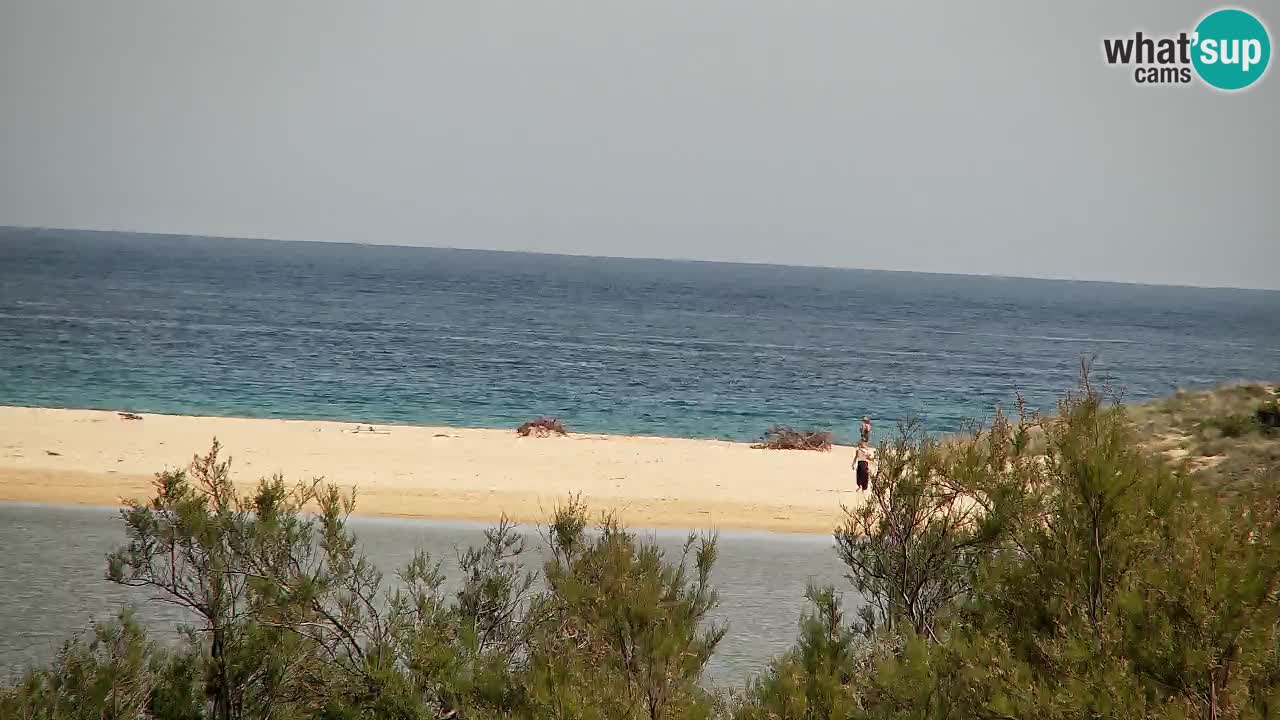 Spletna kamera Chia – Pogled v živo na plažo Su Giudeu