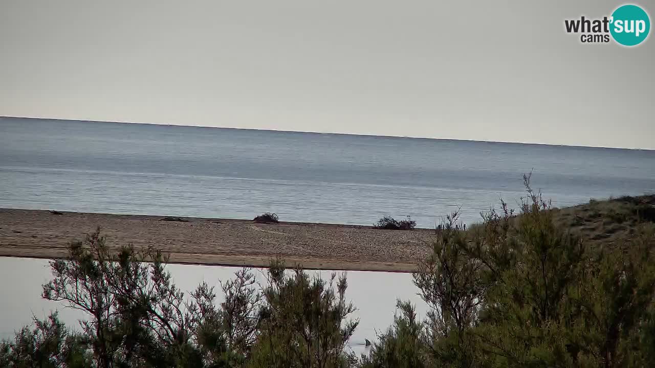 Webcam Chia – Vue en direct de la plage Su Giudeu