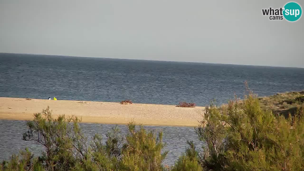 Webcam Chia – Vue en direct de la plage Su Giudeu