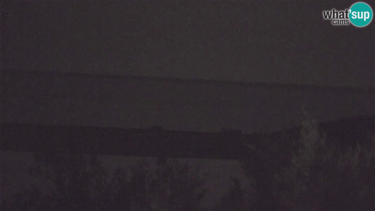 Spletna kamera Chia – Pogled v živo na plažo Su Giudeu