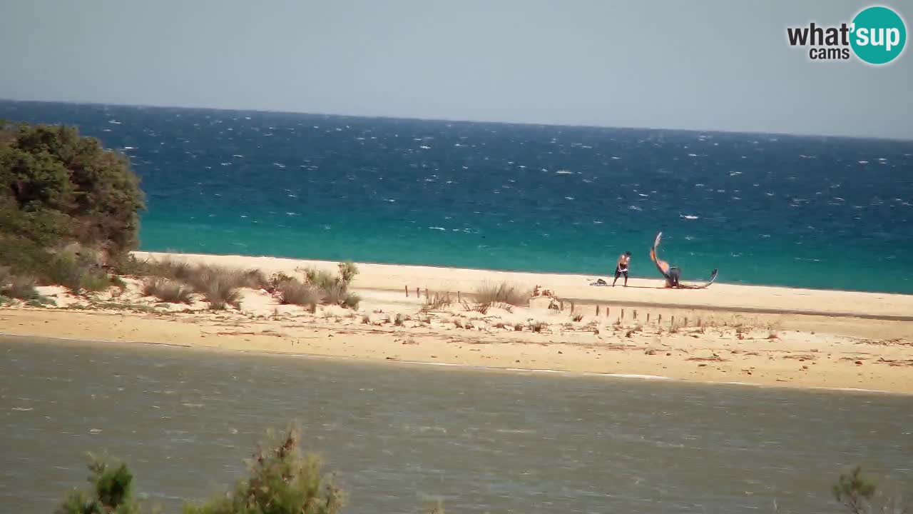 Webcam Chia – Vista en directo de la playa Su Giudeu