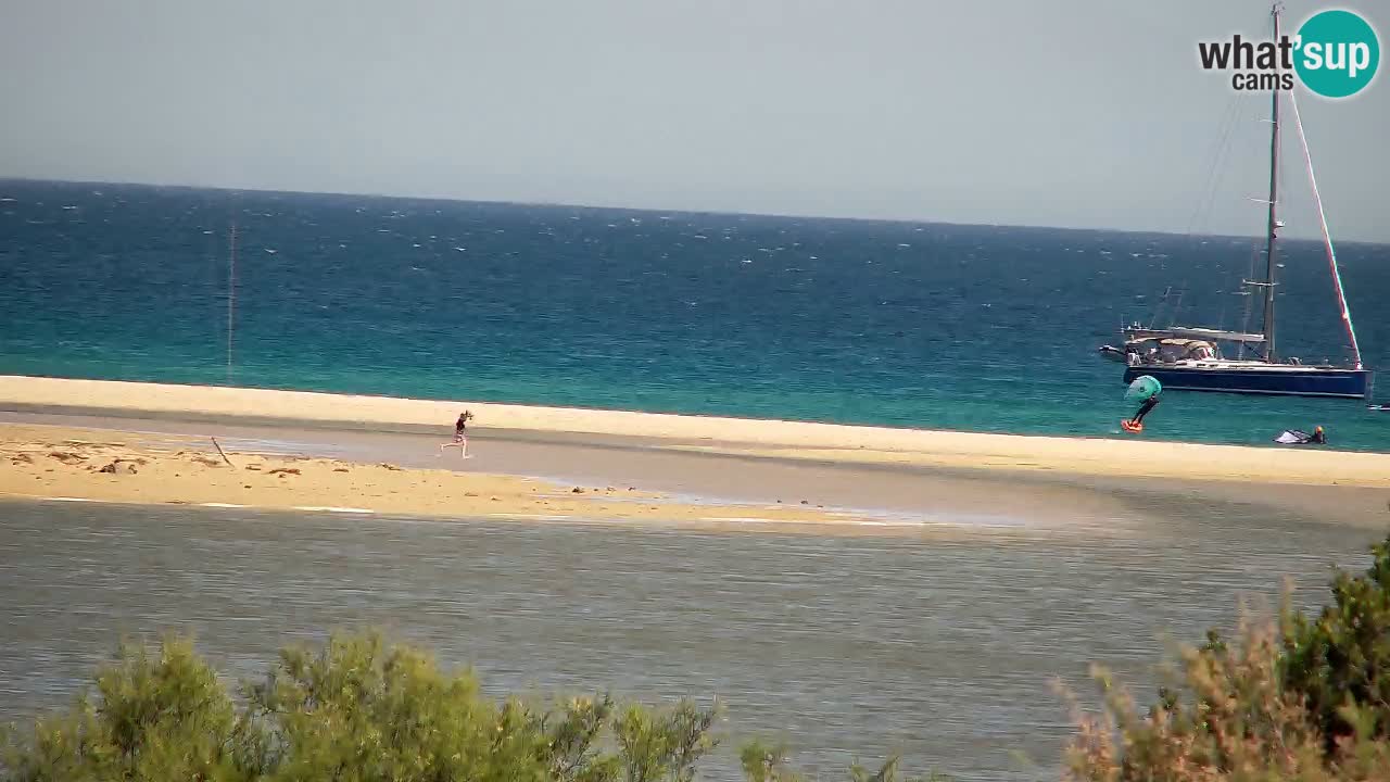 Spletna kamera Chia – Pogled v živo na plažo Su Giudeu