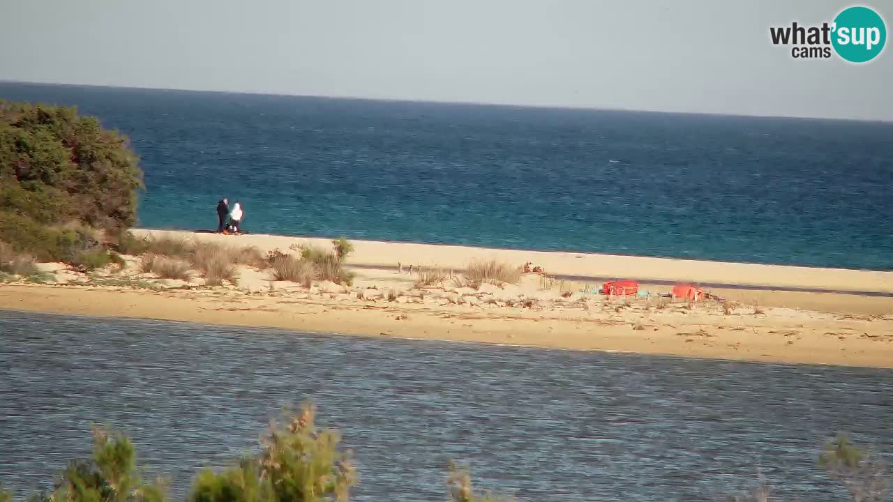 Webcam Chia – Spiaggia Su Giudeu in diretta
