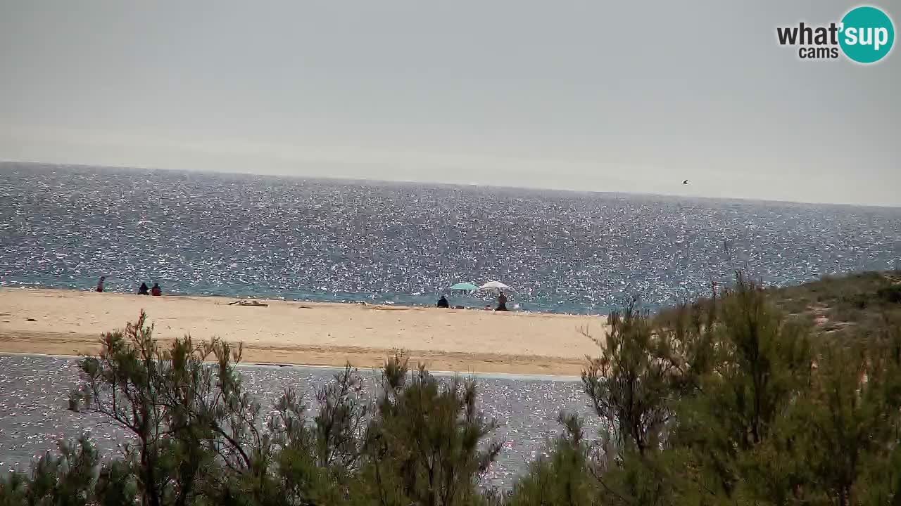 Web kamera Chia – Pogled uživo na plažu Su Giudeu