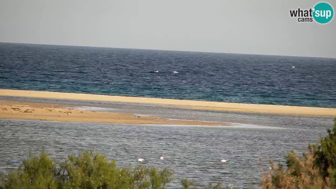 Spletna kamera Chia – Pogled v živo na plažo Su Giudeu