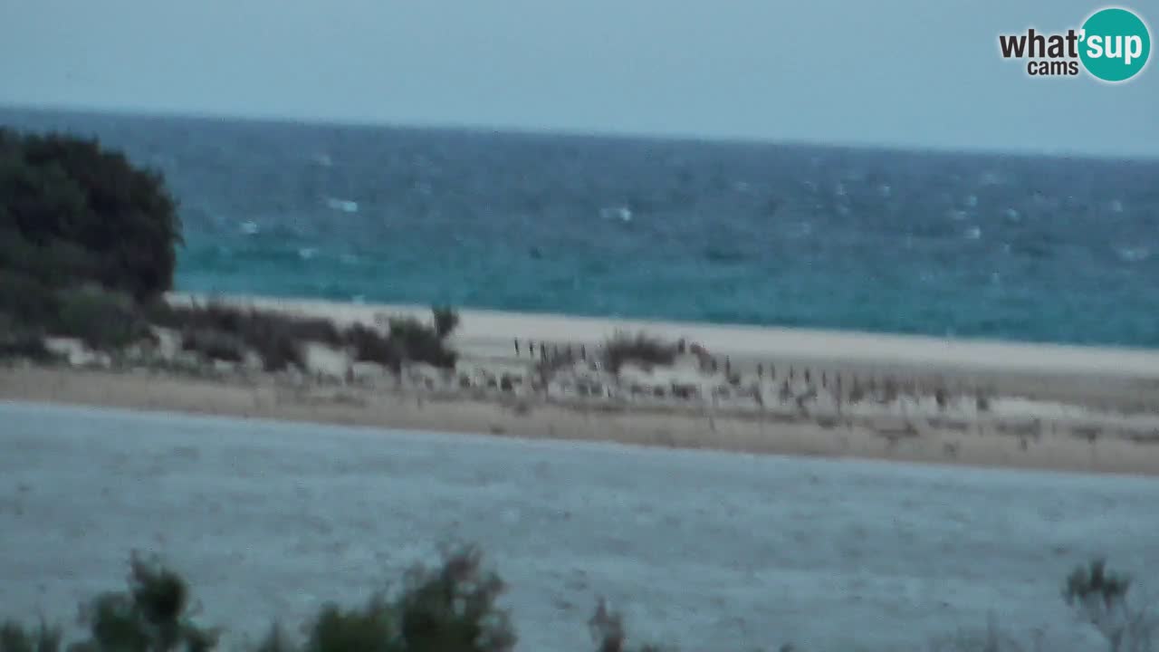 Webcam Chia – Vista en directo de la playa Su Giudeu