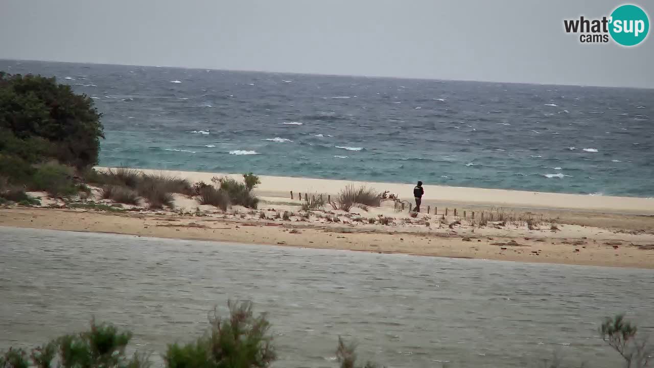 Webcam Chia – Spiaggia Su Giudeu in diretta