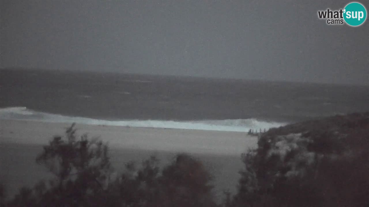 Web kamera Chia – Pogled uživo na plažu Su Giudeu