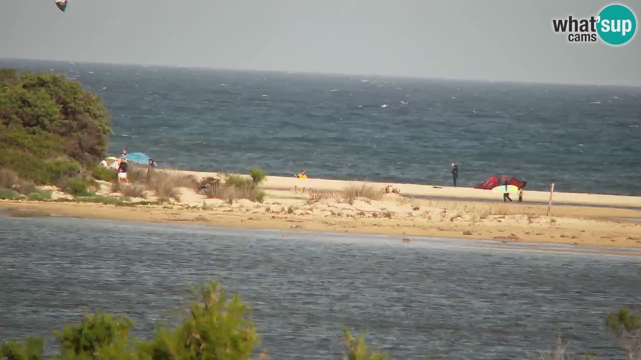 Webcam Chia – Vista en directo de la playa Su Giudeu
