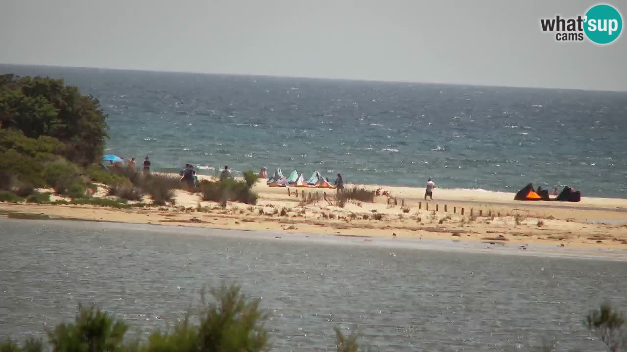 Webcam Chia – Vista en directo de la playa Su Giudeu