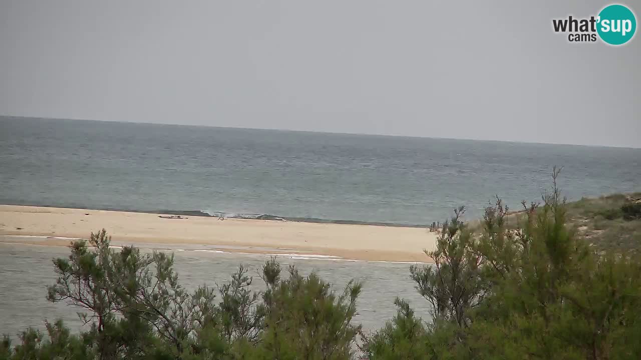 Webcam Chia – Vista en directo de la playa Su Giudeu