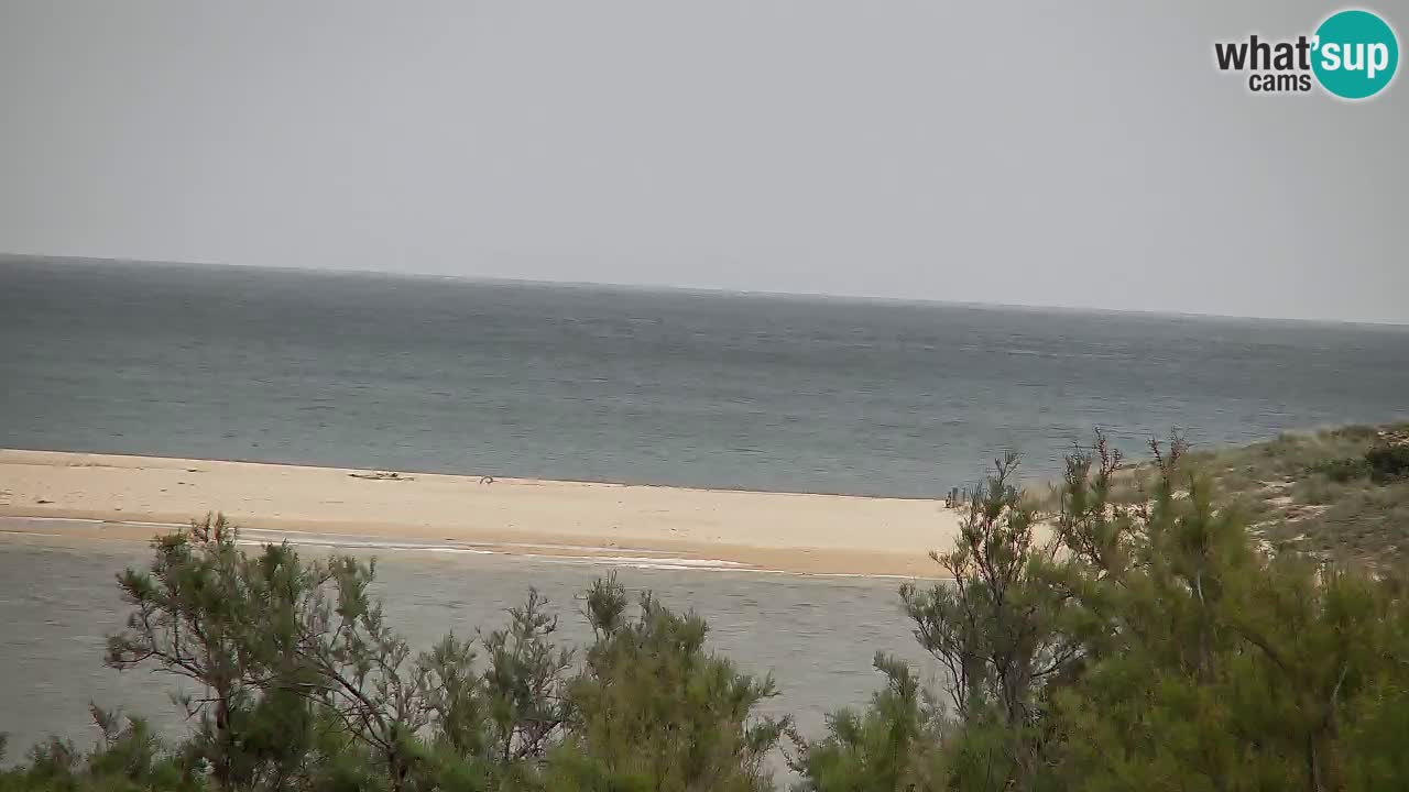 Webcam Chia – Vista en directo de la playa Su Giudeu