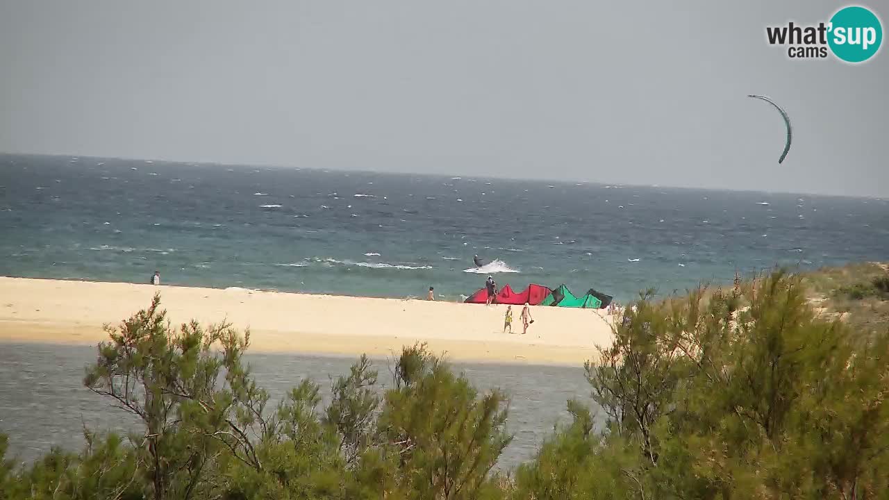 Webcam Chia – Vista en directo de la playa Su Giudeu