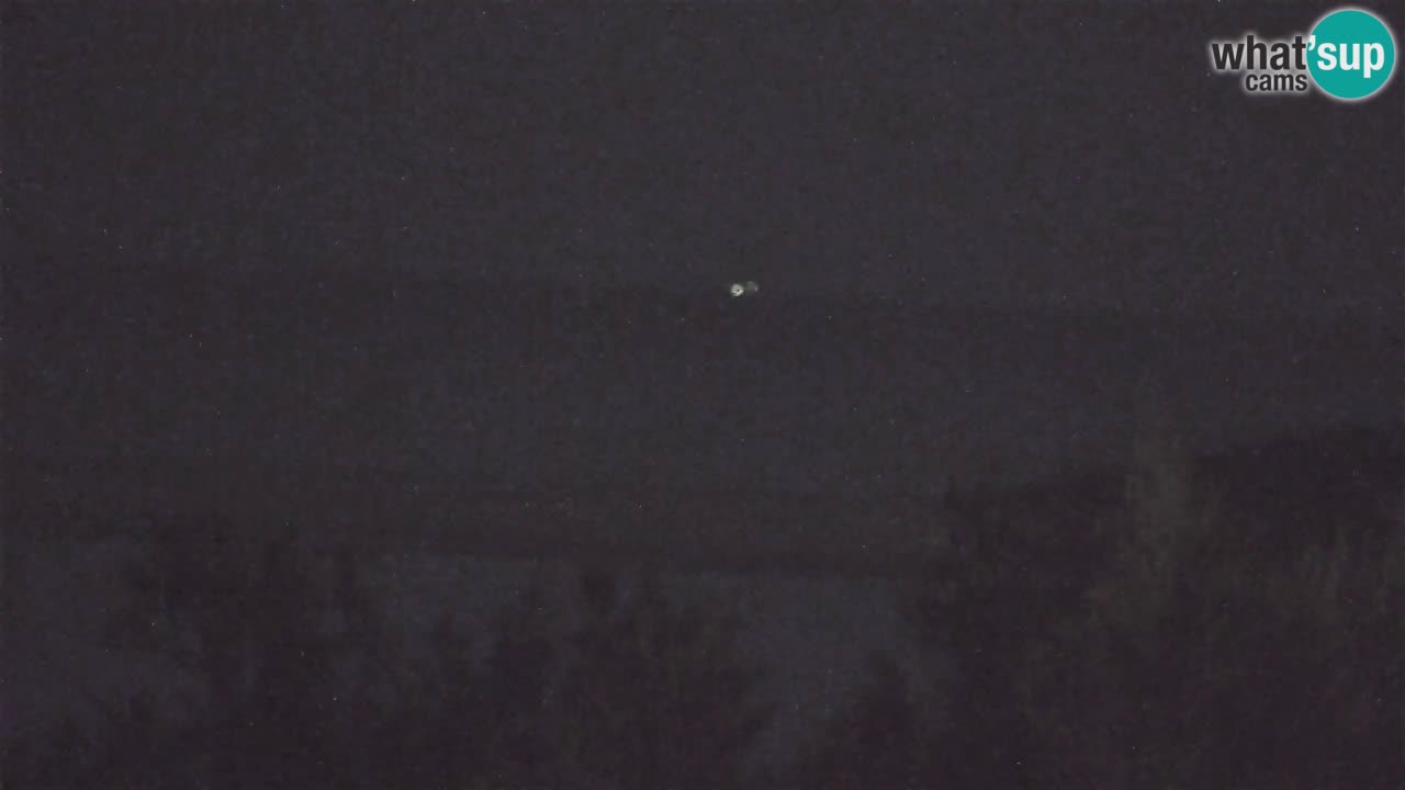 Spletna kamera Chia – Pogled v živo na plažo Su Giudeu