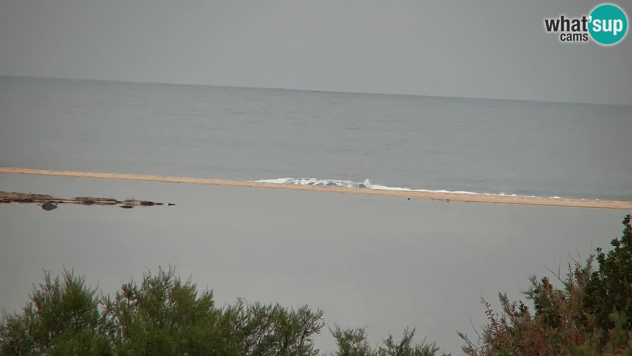 Webcam Chia – Vista en directo de la playa Su Giudeu